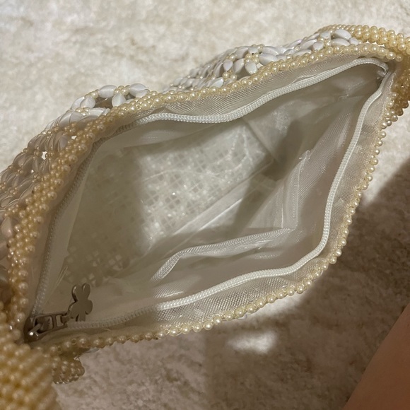 Beautiful vintage Spring Summer 90’s hand beaded shoulder bag - Picture 2 of 4